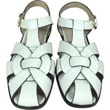 Hadley Cream Leather Fisherman Sandals Size UK 7