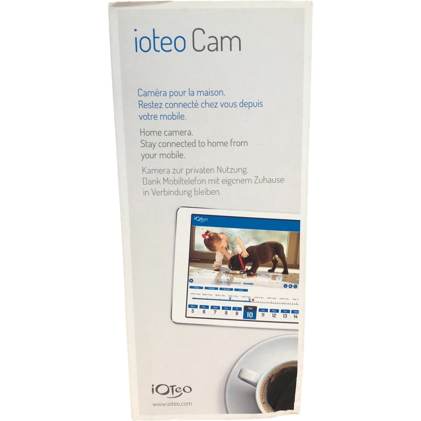 ioteo SC200 Cam Home Video Security HD 720p WiFi Camera Night Vision 2 Way Audio
