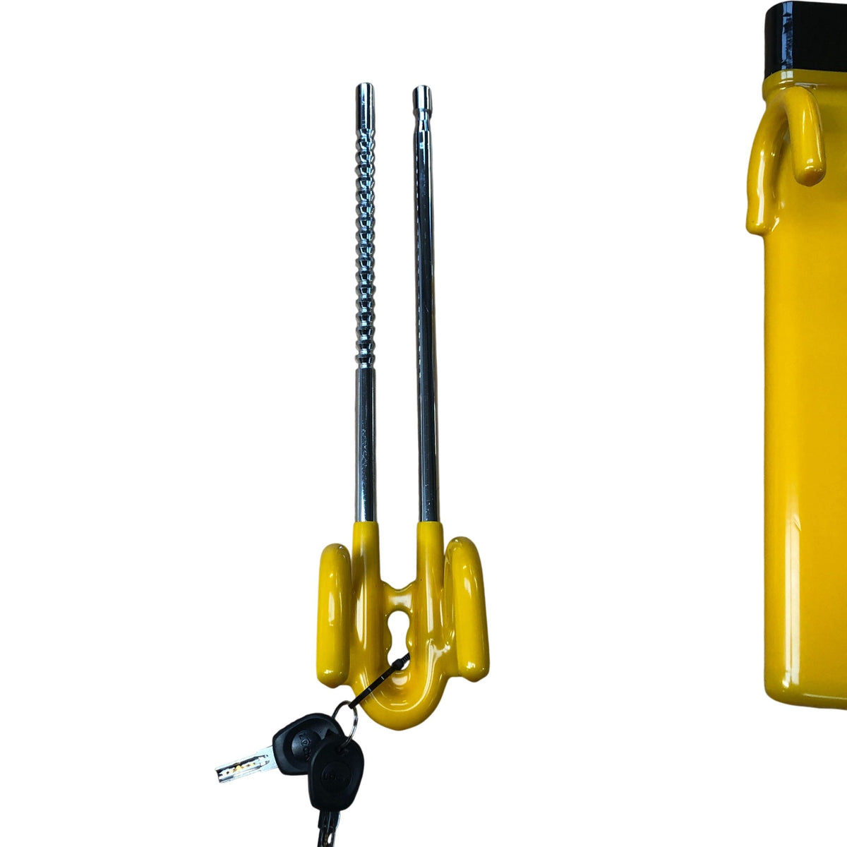 Steering Wheel Lock New With Two Keys Heavy Duty Vehicle Security