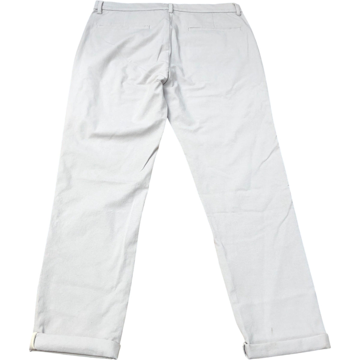 Beige Slim Fit Chino Trousers Size 34x31