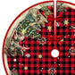 Festive Red Christmas Tree Skirt 122cm
