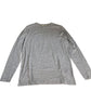 Kangaroo Poo Long Sleeve T-Shirt Size M Men's Grey Cotton Blend Soft Fabric