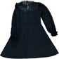 Friends Like These UK8 Women's Black Lace Sleeve Dress Flared Skirt