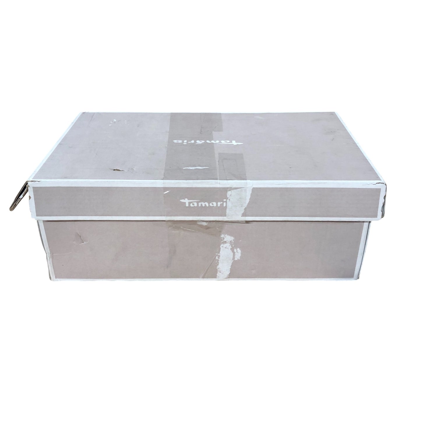 Tamaris Derby Shoes UK6 EU39 Women's Black Leather Lace Up Footwear