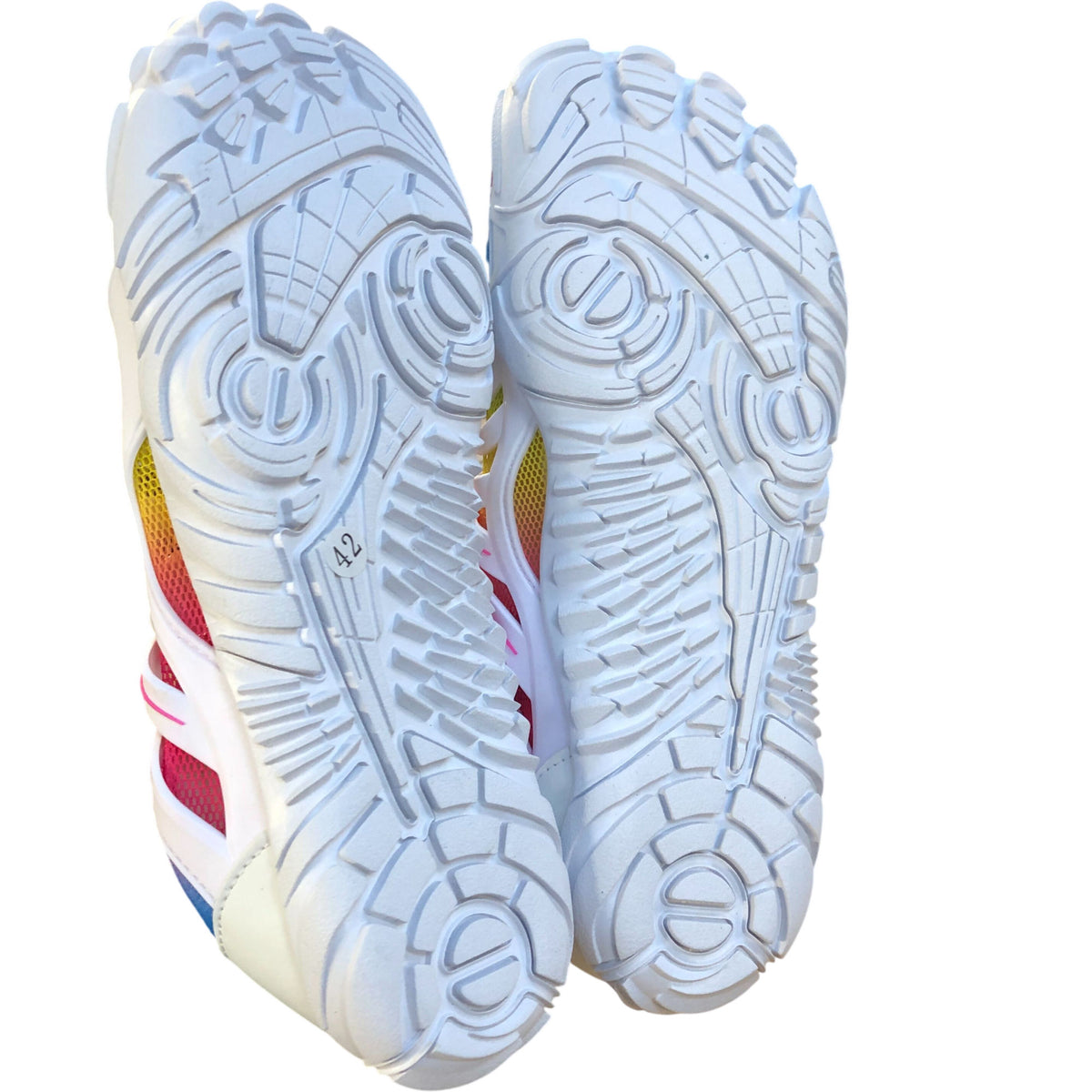Scurtain Unisex Water Shoes Quick Dry Colourful Bare Foot Trainers Size 8