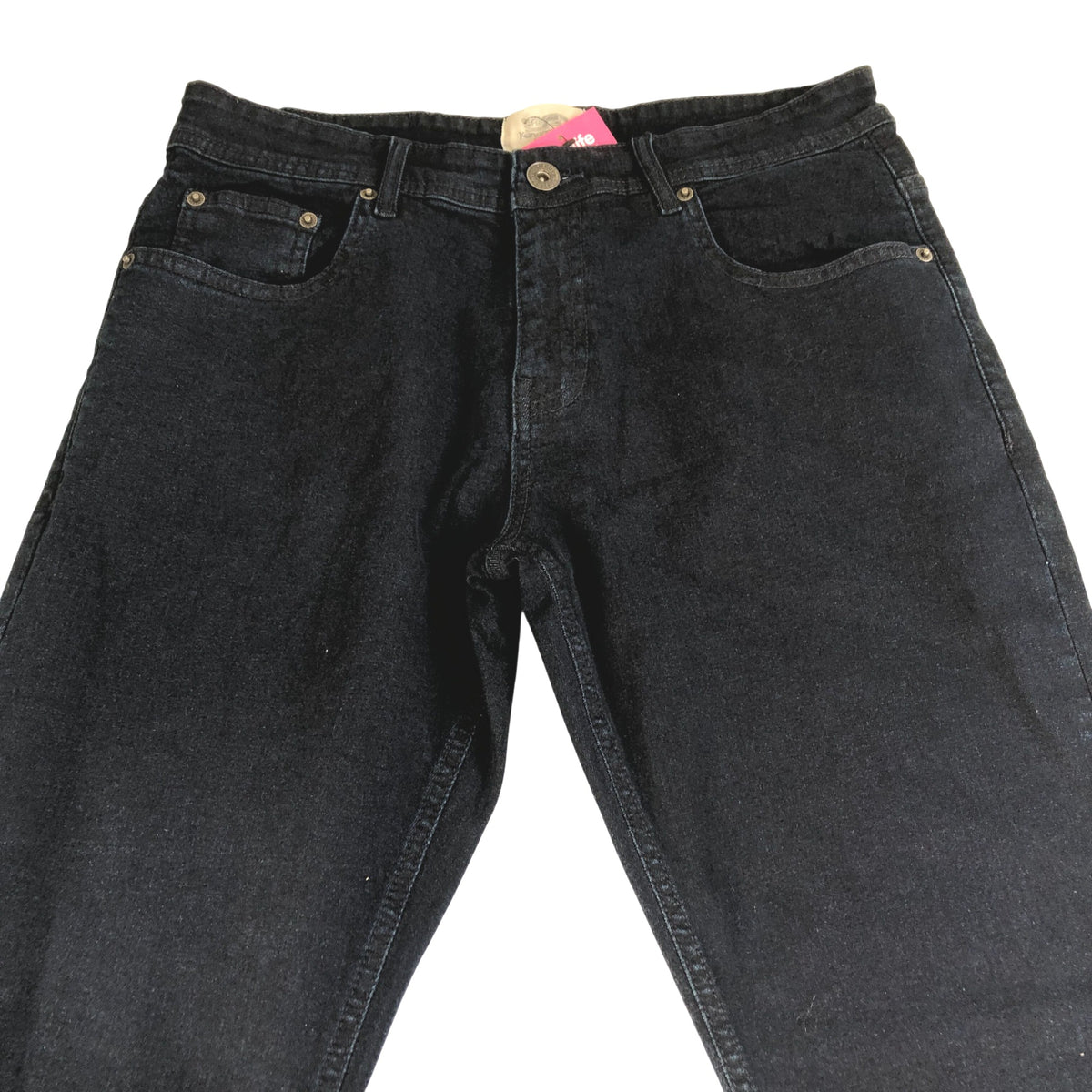 Kangaroo Poo Men's W32 L32 Dark Blue Jeans Classic Fit
