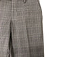 Joules Slim Fit Trousers Men's Check Pattern Formalwear Light Brown