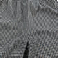 River Island Wide Leg Trousers UK12 Women's Check Print Stretchy Comfortable Fit