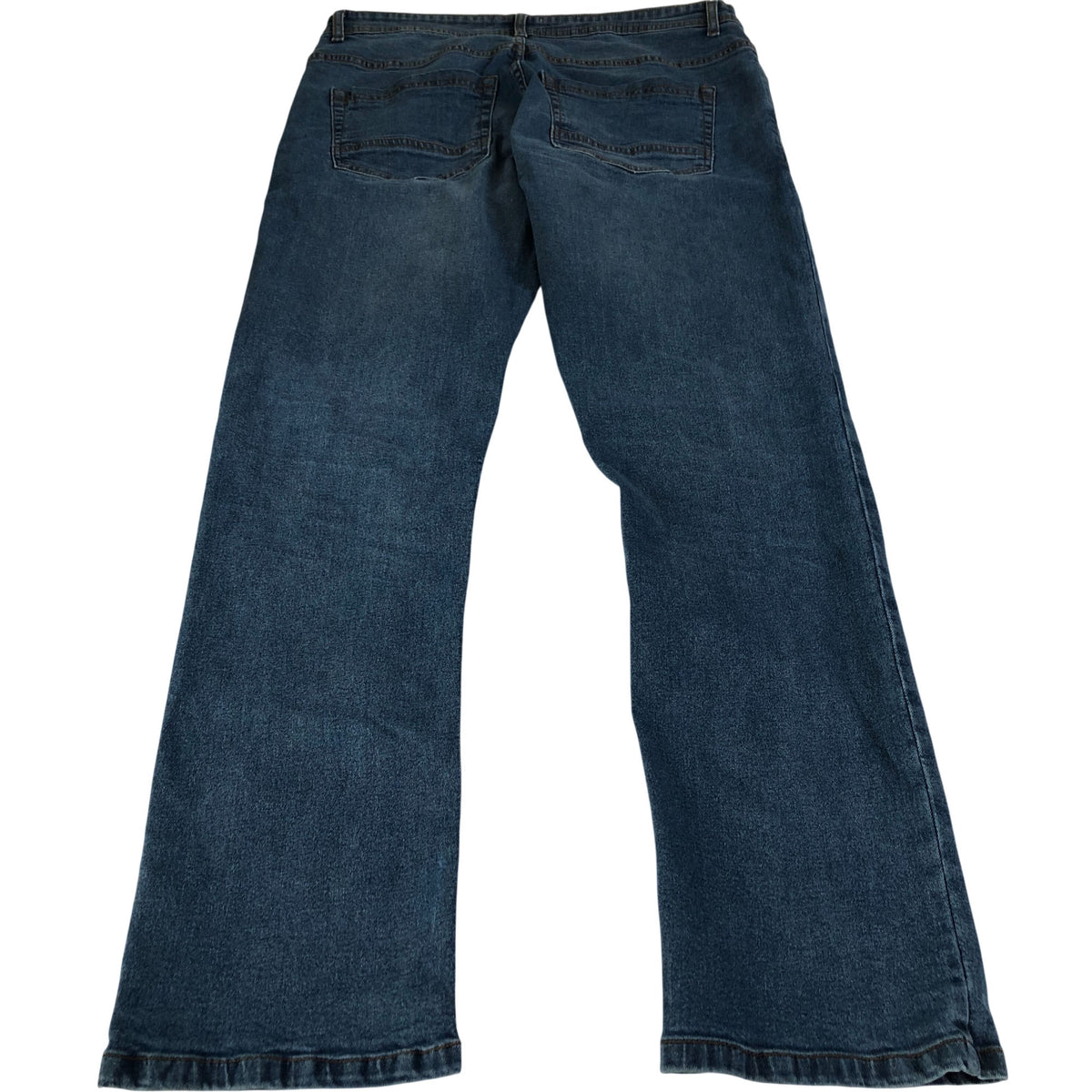 Kangaroo Poo W32 L32 Jeans Men's Casual Denim Blue Straight Leg Trousers