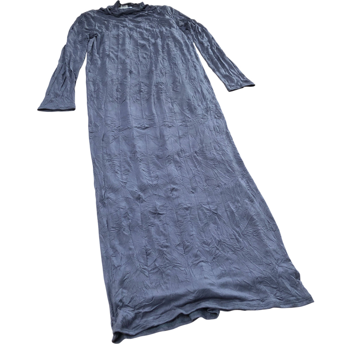 River Island Long Sleeve Dress Women's Crinkle Design Grey