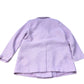 Double Breasted Blazer UK Size 12Women's Textured Peacoat Pink