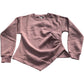 River Island Asymmetric Taupe Relaxed Sweatshirt