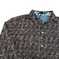 Mini Twig Printed Shirt Brown Floral