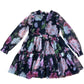 Floral Long Sleeve Dress Size 2-3 Years Girls' Bouffant Style