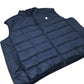 Lyle & Scott Men's Padded Gilet Vest Size M Navy Blue Lightweight Zip Up