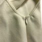 Branded Pleated Maxi Dress XS Women's Cream Pink