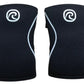 REHBAND RX Knee Sleeve 5mm Large Black Pair Support Brace Comfortable Fit