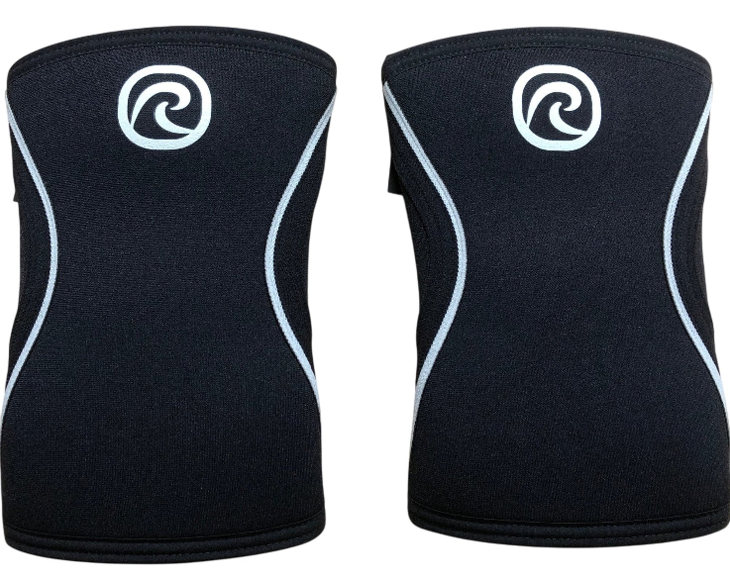 REHBAND RX Knee Sleeve 5mm Large Black Pair Support Brace Comfortable Fit