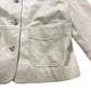 Copenhagen Yellow Leather Scallop Jacket Size XS