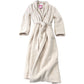 The White Company Beige Robe Size 12 Soft Plush Fabric Cosy Warm Loungewear