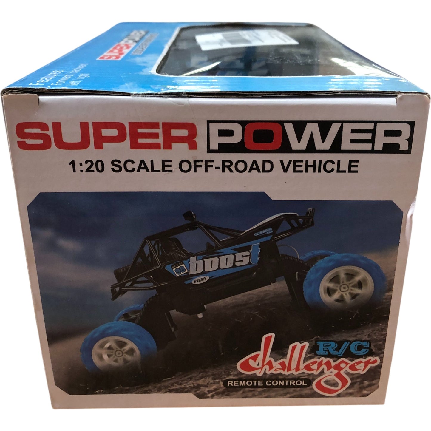 Boost Climbing Car R/C Remote Control 1:16 Off-Road Toy Vehicle Blue