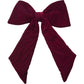 Big Red Velvet Door Bow Christmas Decoration Seasonal Décor 35"