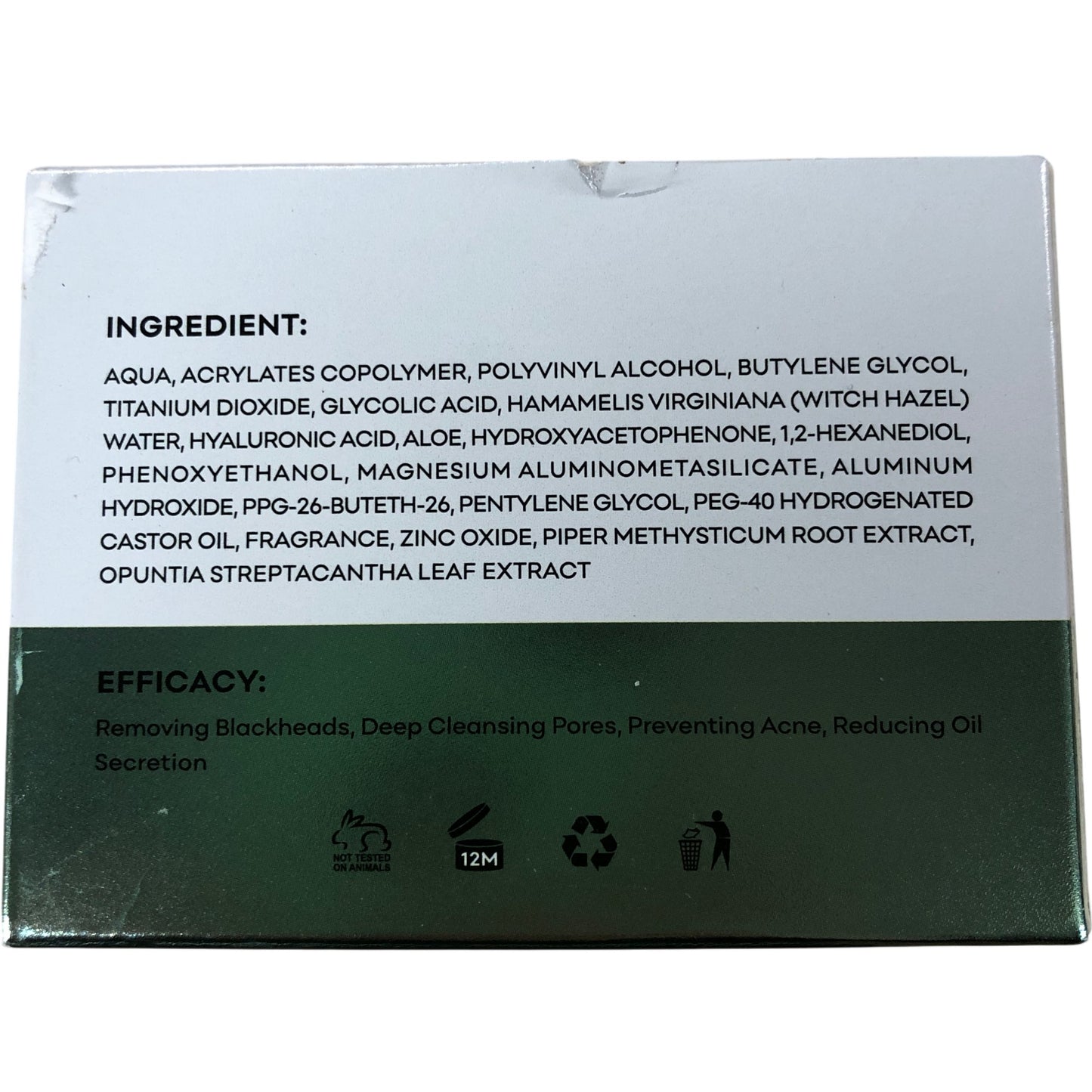 SYABO Plants Blackhead Pore Strips Deep Cleansing Face And Nose 50g Pack