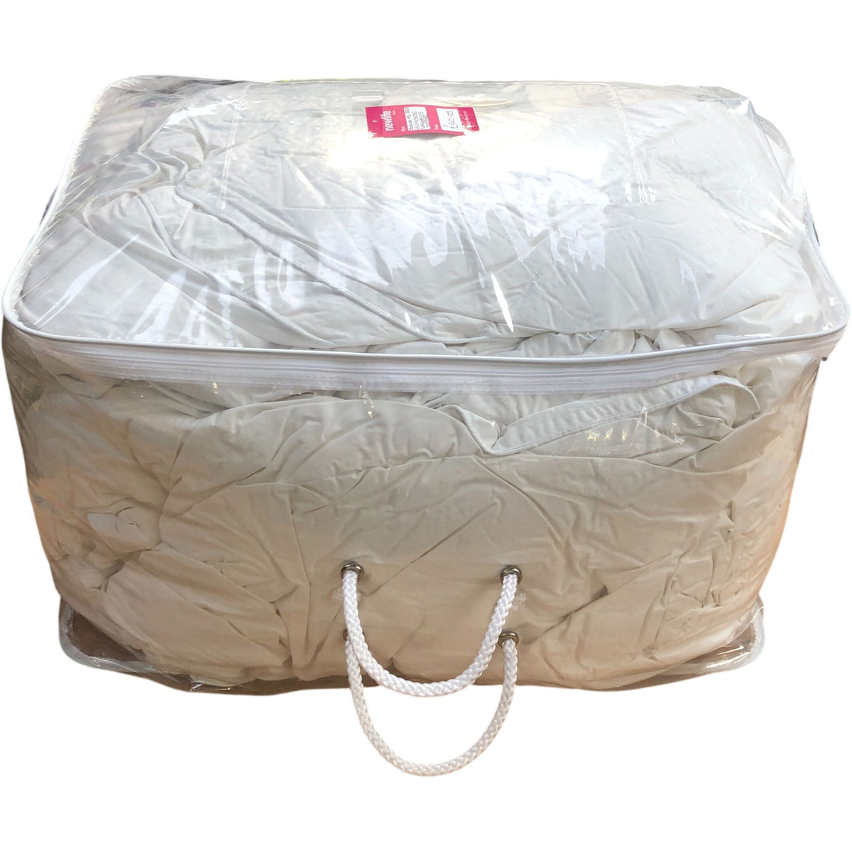 King Size Mattress Topper 150x200cm Duck Feather Down Dual Layering