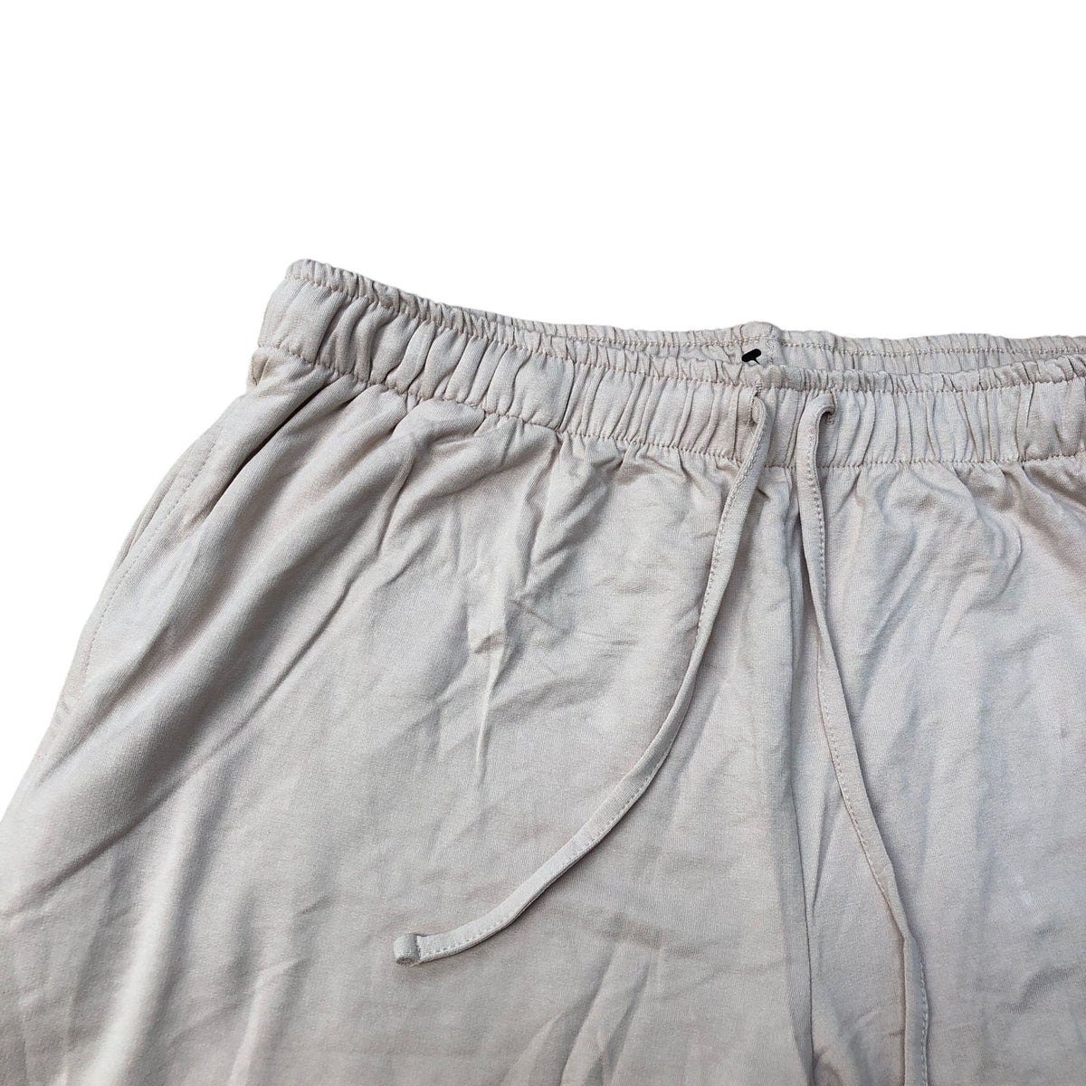 Beige Loungewear Trousers Soft Stretch