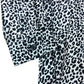 Dancing Leopard Midi Dress Size 14 Women's Leopard Print Button Up Style