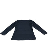 Branded Black Wide Neck Layering Top - Size 8