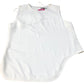 River Island Sleeveless Blouse UK12 Women's White Lightweight Top