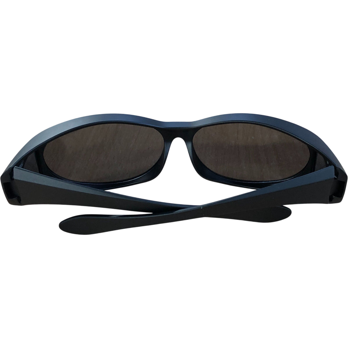 Face Shadow Fit Over Glasses Sunglasses UV Protection Black Design