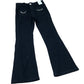 River Island Flare Trousers Girls Black Denim Stretch Stretchy Jeans 7 Years