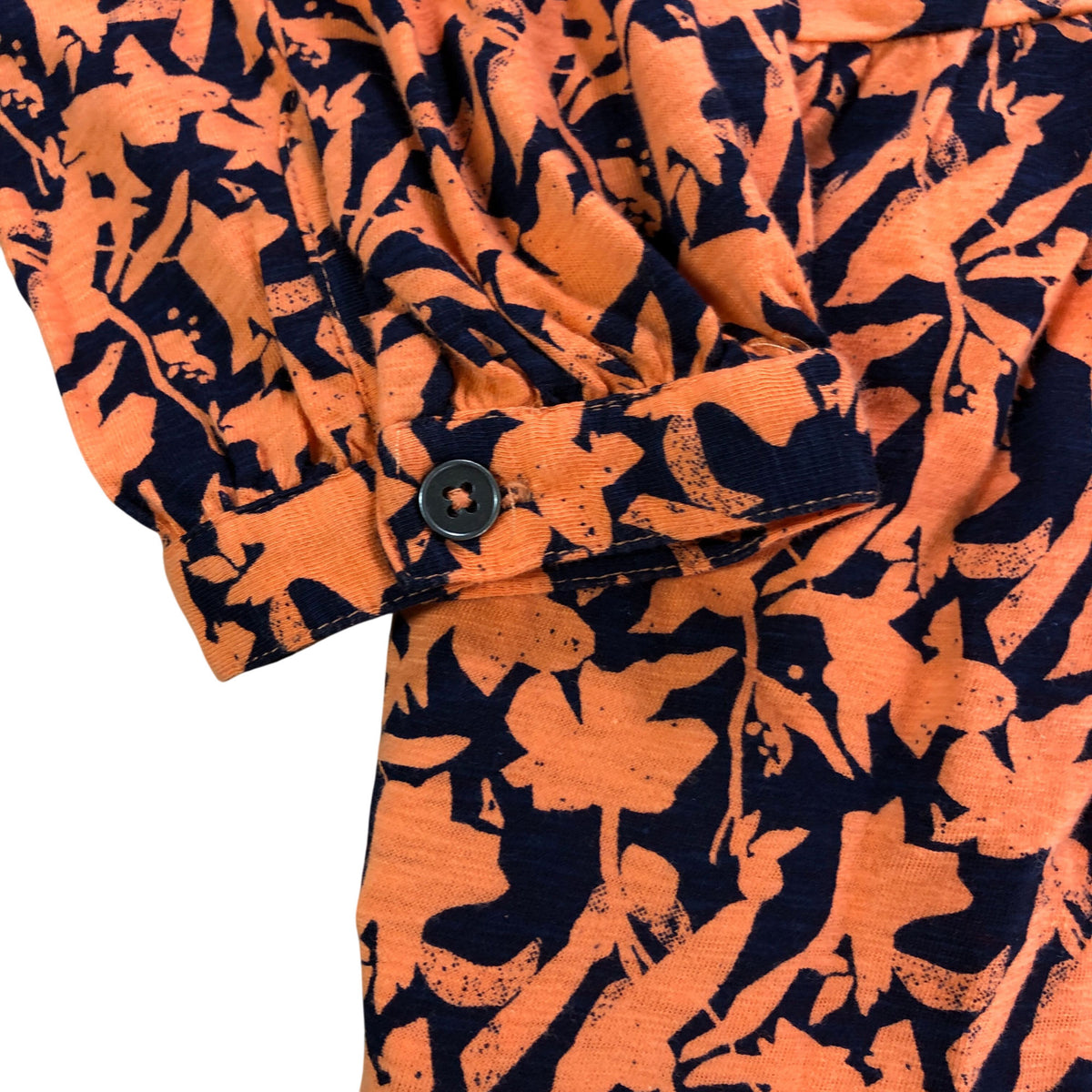 Marlie Jersey Tunic Women's Floral Print Orange