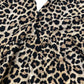 Baukjen Leopard Print Dress UK Size 10 Women's Midi Viscose Casual Style