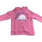 PINK Blobfish Hoodie Girls Graphic Print Long Sleeve KIDS