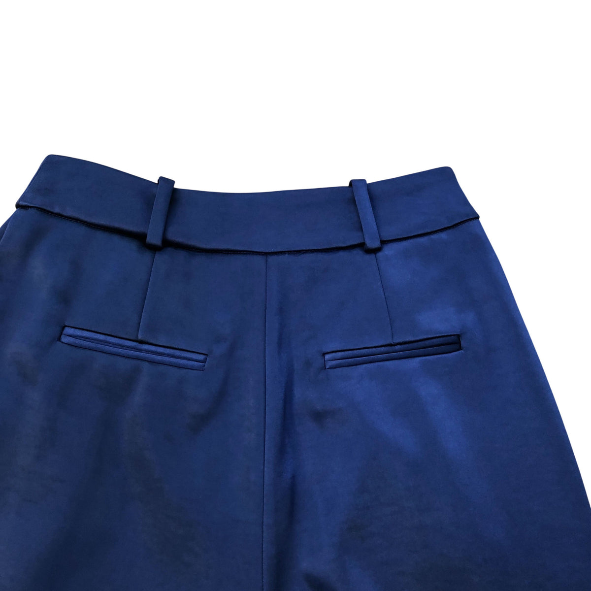 River Island Wide Leg Heavy Pleated Trousers Purple