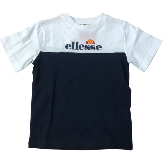 Ellesse Vincent Kids T-Shirt Navy & White 2-3 Years