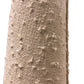Column Floor Lamp Boucle Textured Beige Fabric