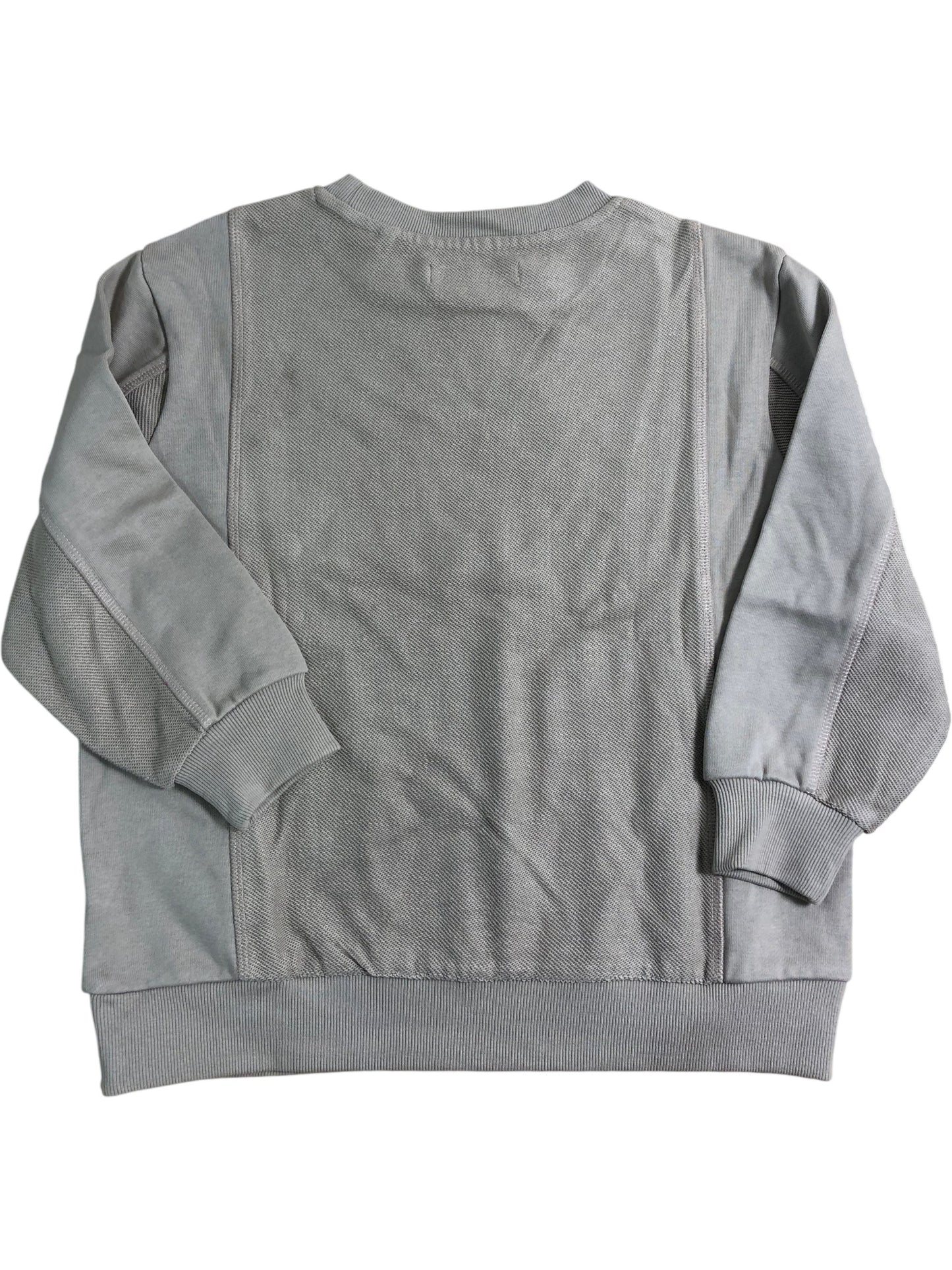 Allsaints Kids Sweatshirt 9-10 Years Unisex Grey Casual Long Sleeve Style