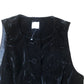 Black Velvet Waistcoat Size 10