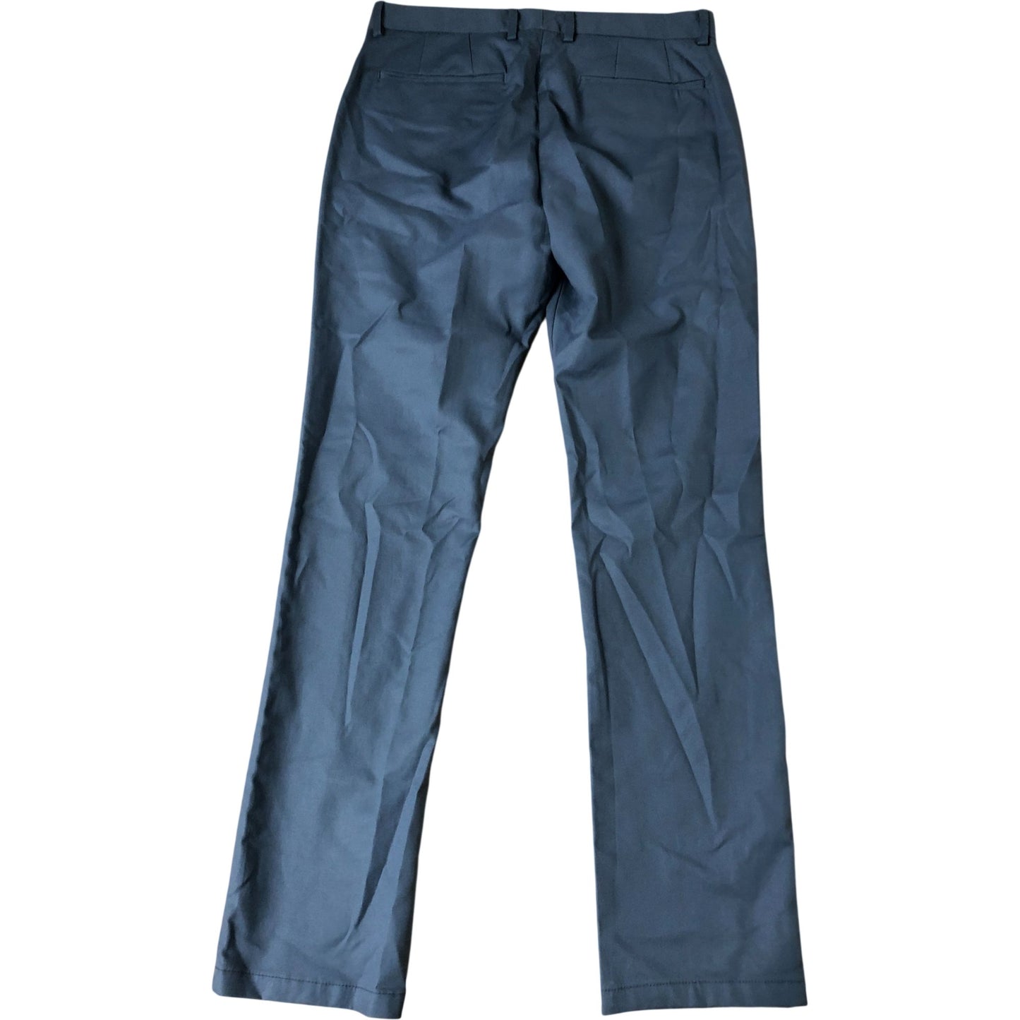 River Island 30R Men's Trousers Slim Fit Cotton Blend Blue Smart Casual