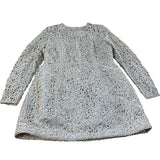 Long Sleeve Lace Dress Size Women's Elegant Floral Pattern