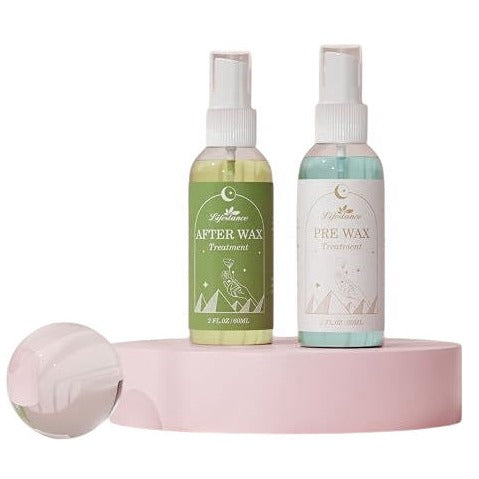 Lifestance Pre Wax & After Wax Treatment Kit 60ml Waxing Supplies