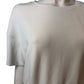 VSX Women's Large Short Sleeve Casual Dress Cream