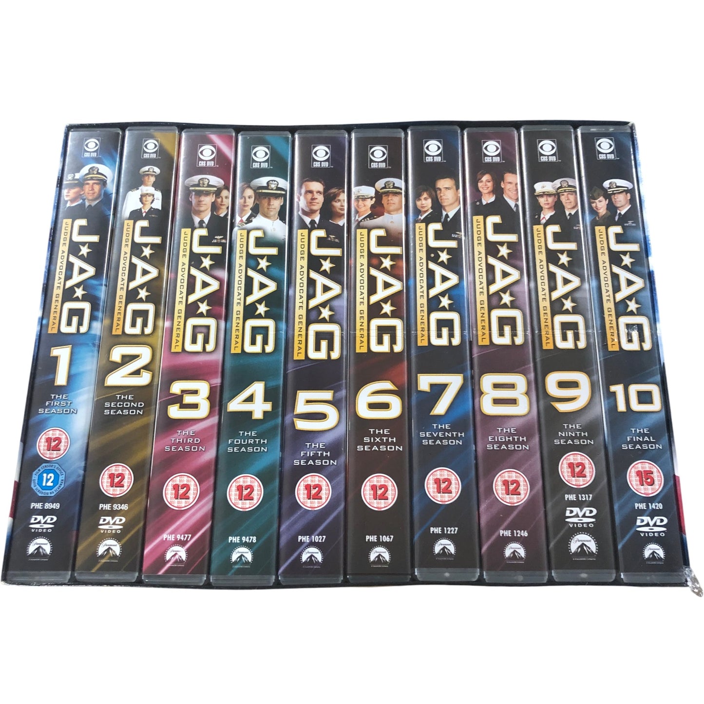J A G Judge Advocate General Commanders Collection Box Set 54 Discs DVD