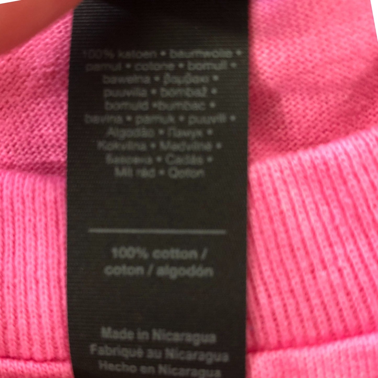 Gildan Ultra Cotton T-Shirt Pink Size L Men's Short Sleeve Classic Fit