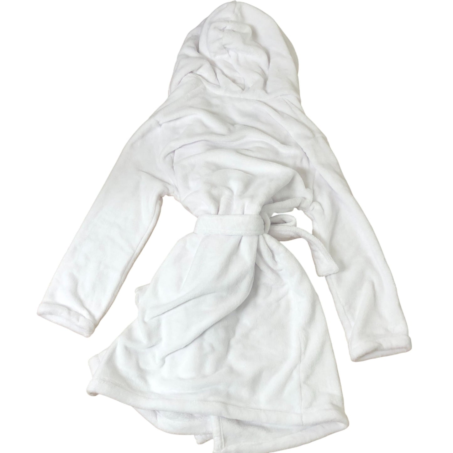 The White Company Women's White Hooded Robe Size 12 Ultra Soft Cosy Nightwear