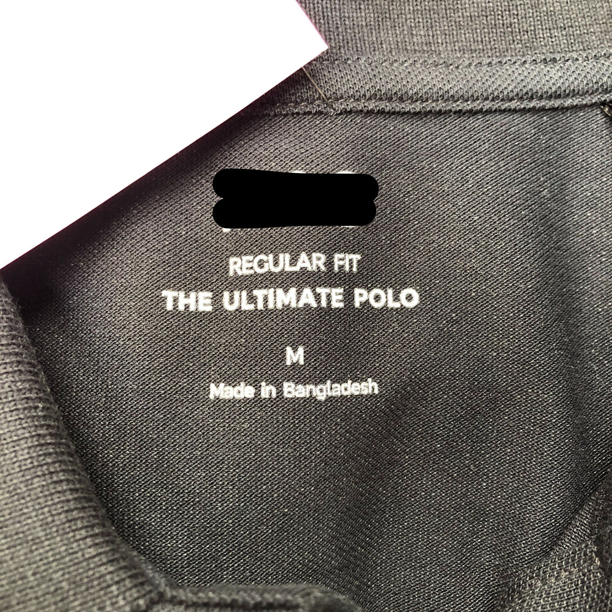 Regular Fit The Ultimate Black Polo T Shirt Size M